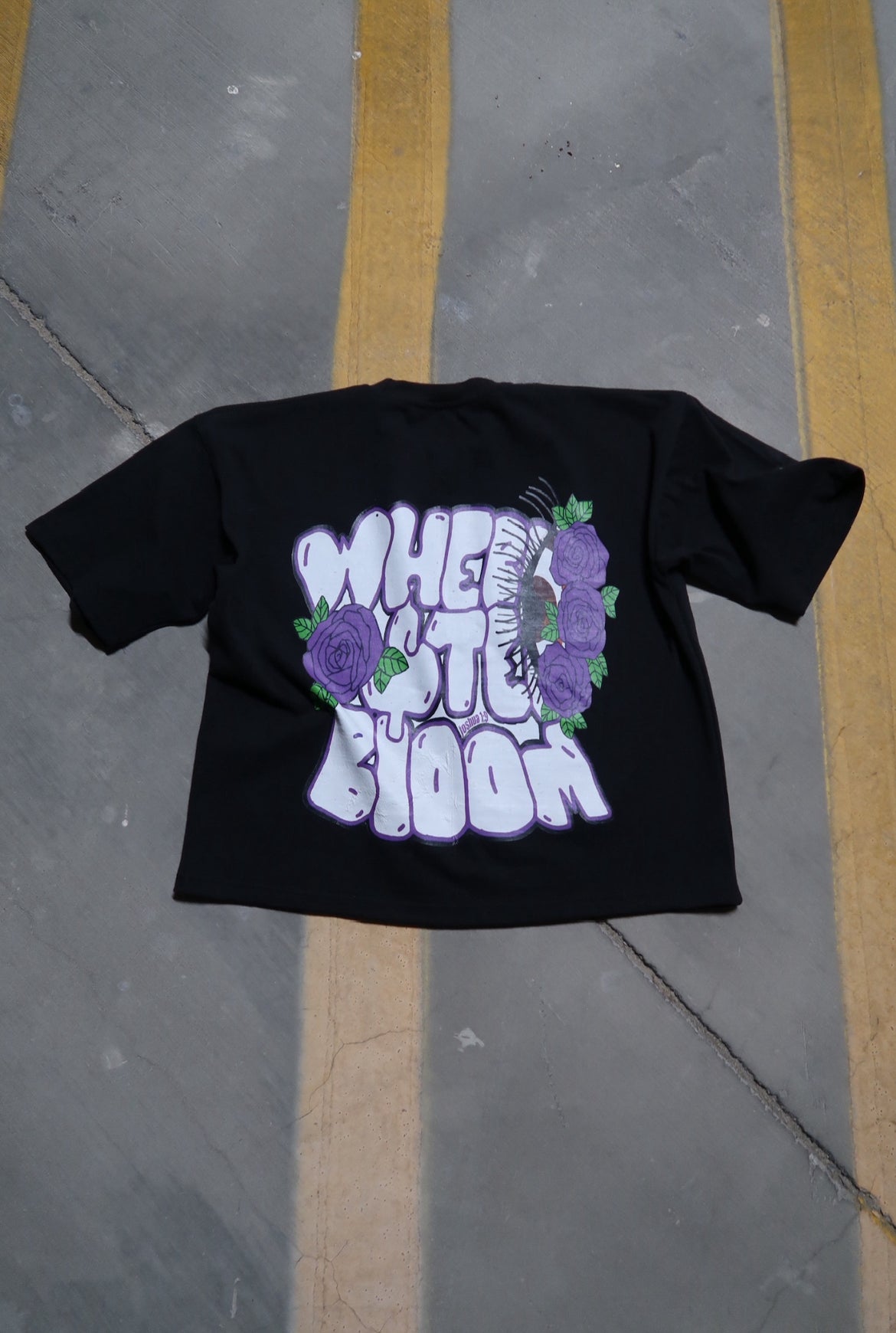 “Where I Step I Bloom” 👁️ T Shirt