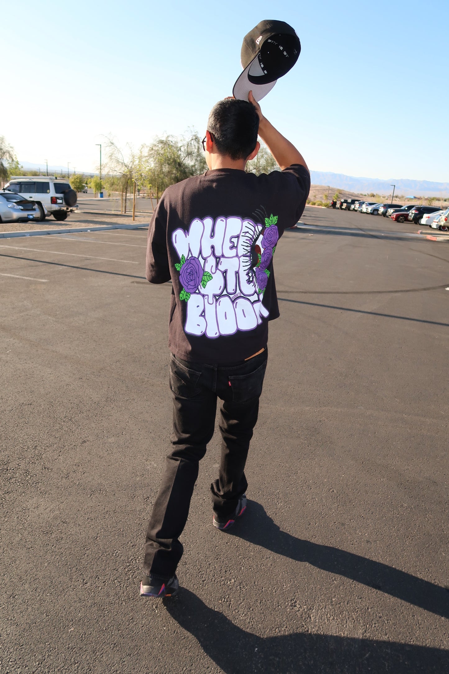 “Where I Step I Bloom” 👁️ T Shirt