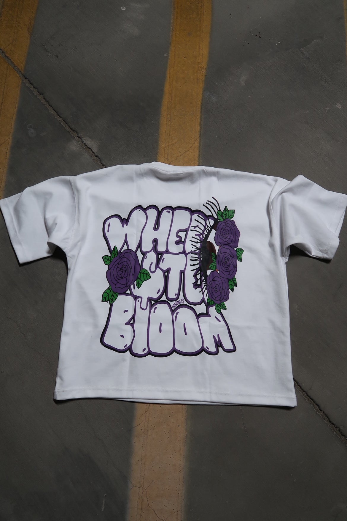 “Where I Step I Bloom” 👁️ T Shirt
