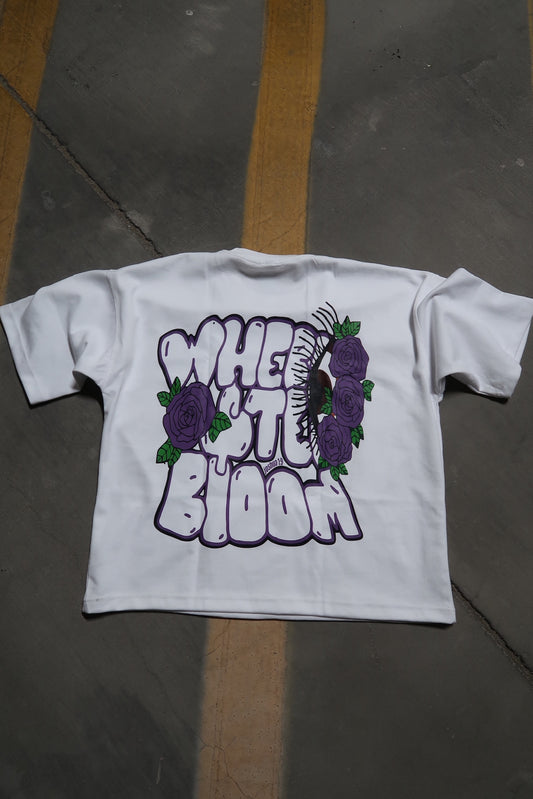 “Where I Step I Bloom” 👁️ T Shirt